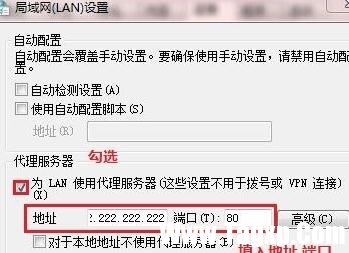 局域網(wǎng)代理服務(wù)器怎么設(shè)置
