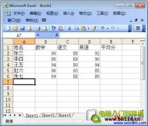 Excel自動求平均值函數(shù)公式