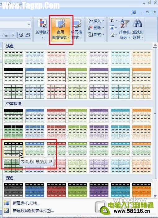 體驗(yàn)Excel2007自動(dòng)添加表格字段標(biāo)題功能_天極軟件