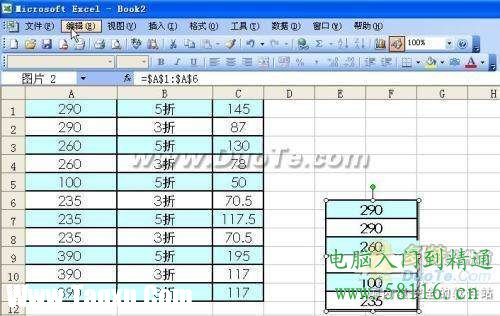 Excel 截屏