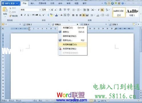 WPS文字多個(gè)文檔同時(shí)編輯設(shè)置方法
