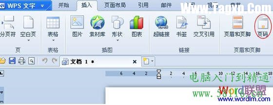 WPS文字中頁碼設(shè)置