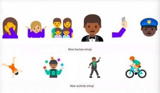 Android N內(nèi)置emoji新表情匯總 