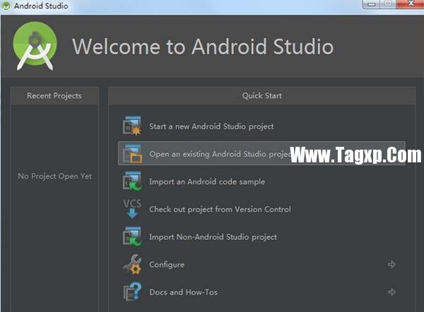 android studio怎么導入項目并運行