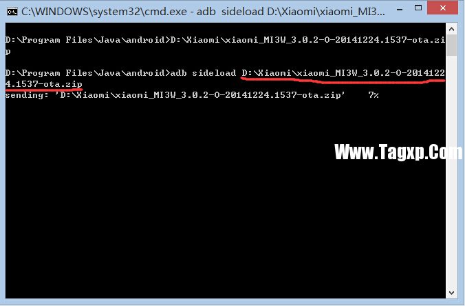 adb sideload刷機(jī)教程