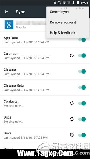 android5.0取消同步bug已修復 android5.1恢復正常2