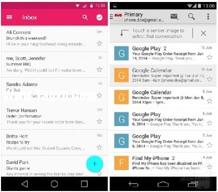 Android L與Android 4.4截圖對比  
