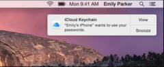 OS X Yosemite: 設(shè)置 iCloud 鑰匙