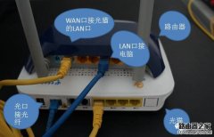 光纖貓?jiān)鯓舆B接無(wú)線路由