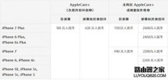 蘋果iPhone7和7Plus換屏幕要多少錢