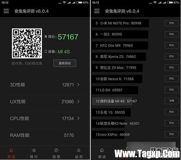 小米4S跑分多少 小米4S與小米5跑分對(duì)比