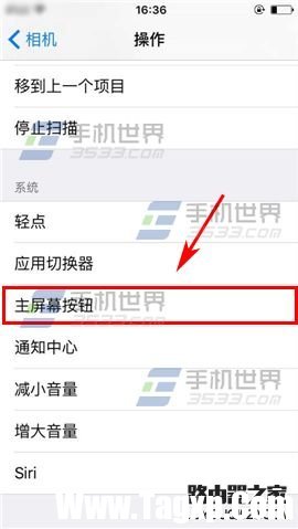 蘋果iPhone6sPlus如何設(shè)置切換控制
