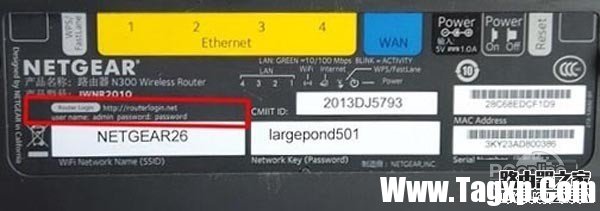 NETGEAR默認(rèn)密碼