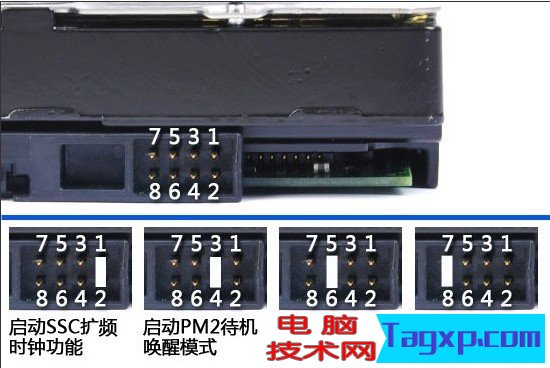 硬盤跳線設(shè)置圖解