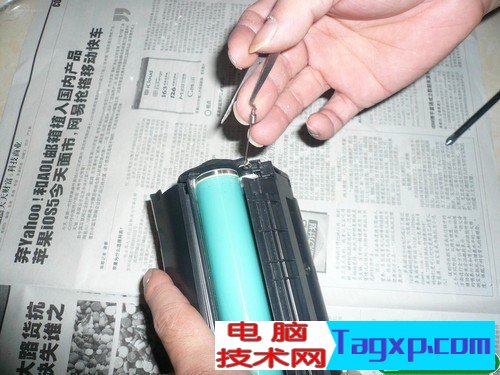 12a硒鼓加粉圖解