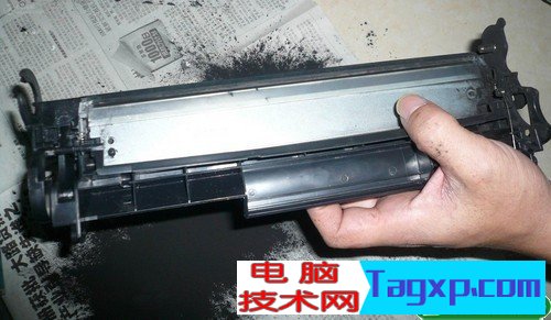 12a硒鼓加粉圖解