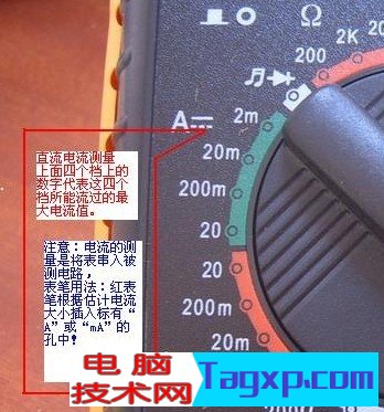 萬用表使用方法圖解