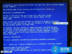 win7系統(tǒng)提示win32k.sys藍(lán)屏怎
