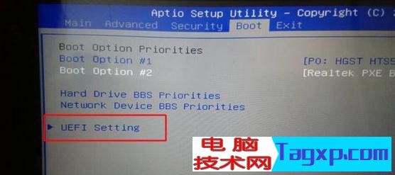 UEFI Setting