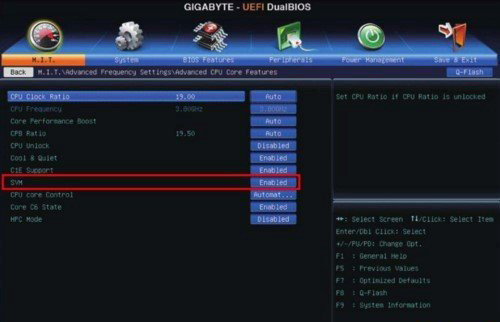 Windows10系統(tǒng)技嘉主板開啟VT虛擬化技術(shù)的圖文教程