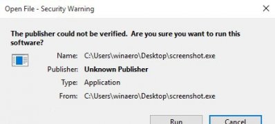 Windows10系統(tǒng)取消“無(wú)法驗(yàn)證發(fā)布者”提示