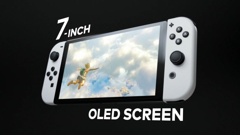 任天堂Switch OLED版本發(fā)布 新增OLED屏、10月發(fā)售