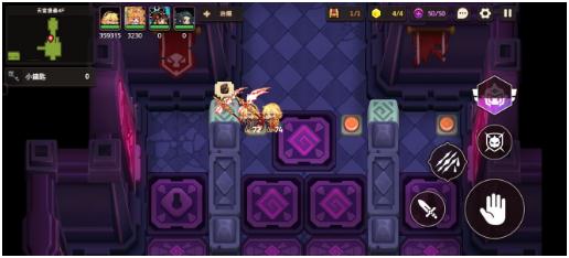 坎公騎冠劍普通11-5天堂堡壘4F攻略 普通11-5全三星通關收集