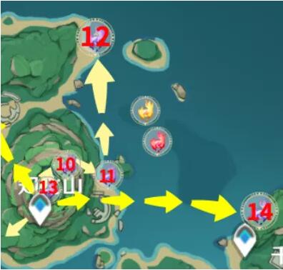 原神2.2版本神瞳全收集攻略 2.2新增雷神像全收集位置