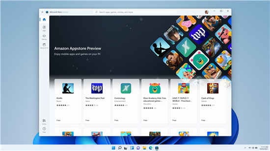 目前只有 50 個 Android 應用可在 Windows 11