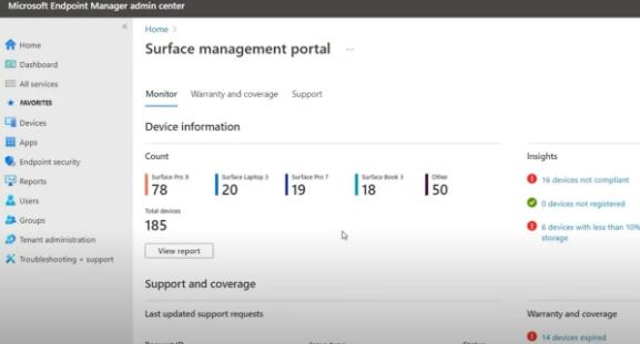 微軟宣布 Surface Management