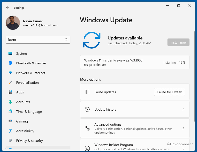 Windows 11 Build 22463.1000 已發(fā)布，修復(fù)了對齊問題