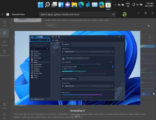 適用于windows11的新TeamSpeak應(yīng)用程序出現(xiàn)在應(yīng)用商