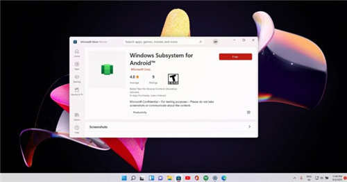 windows11 屏幕截圖讓我們初步了解了 Andr