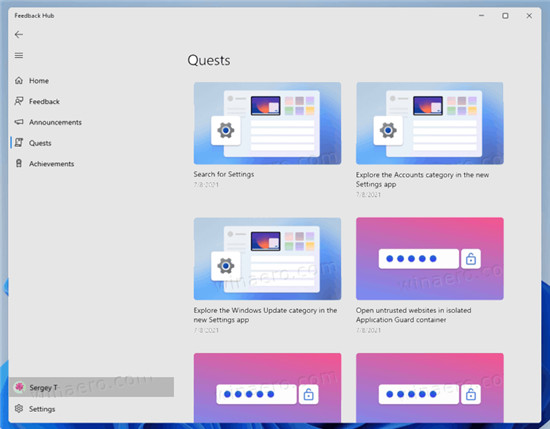 微軟正在運(yùn)行Windows11 Bug