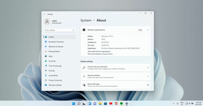 Windows11 Build 22000.194 (KB50