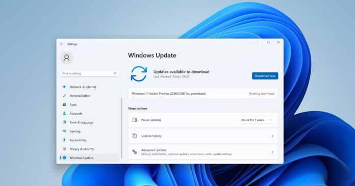 Windows 11 Build 22463 正在推出，并進行了小