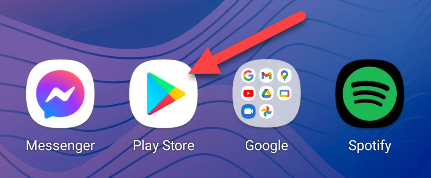 打開 Play 商店。