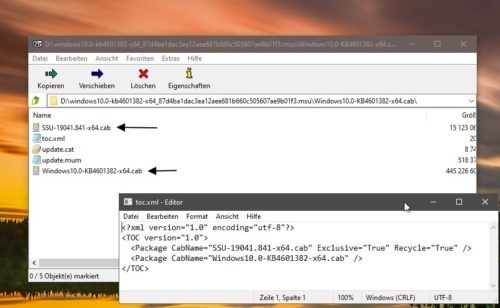 Windows 10 SSU 集成到 Window