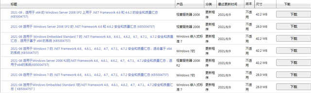 .NET Framework 4.x 更新 KB500