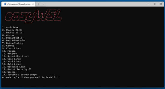 EasyWSL工具將 Linux Docker 映像轉(zhuǎn)換為適用于 Linux 的