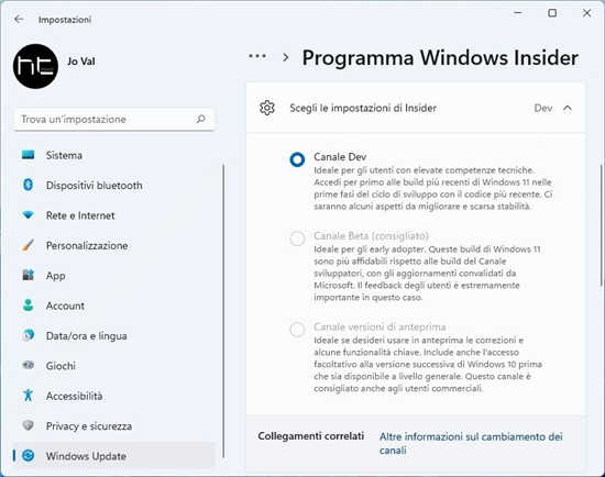 一些 Windows 11 Insiders 被困在 Dev 頻道