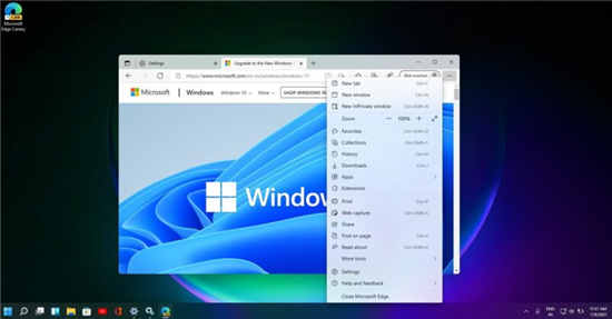 親身體驗(yàn) Microsoft Edge 為win11系統(tǒng)打造的全新現(xiàn)代外觀
