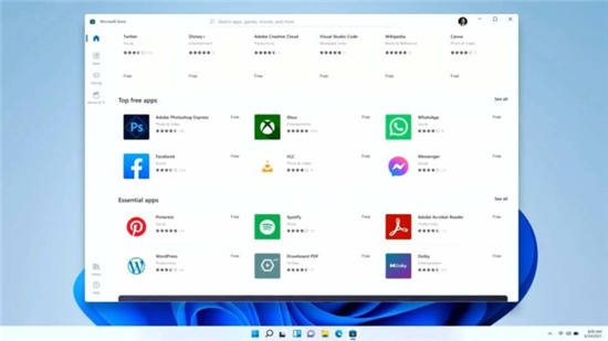 Windows 11 商店獲得 Adob??