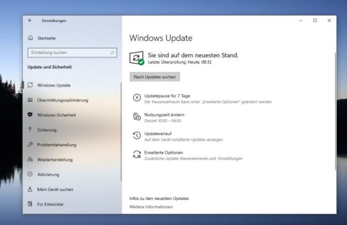 Windows 10 21382.1000下KB50038