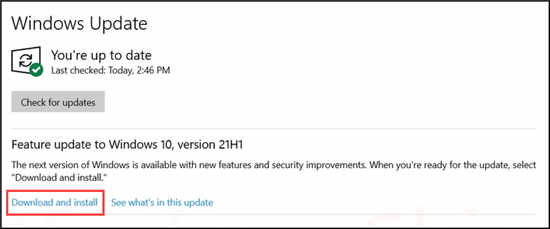 如何安裝 Windows10 21H1?