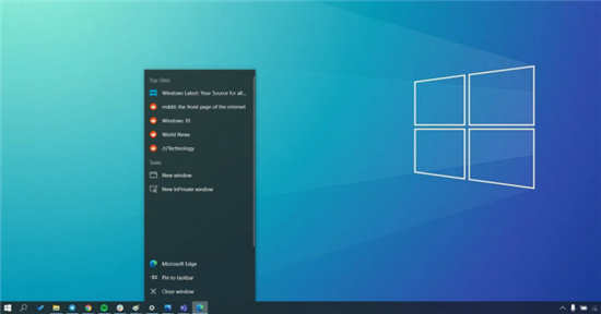 Windows10 的任務(wù)欄上的新聞