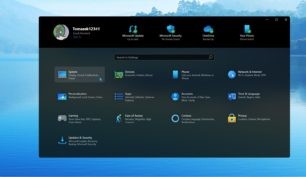 概念：Windows10帶有彩色圖