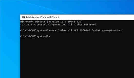 Microsoft發(fā)布了在Windows中打印BlueScreen問題