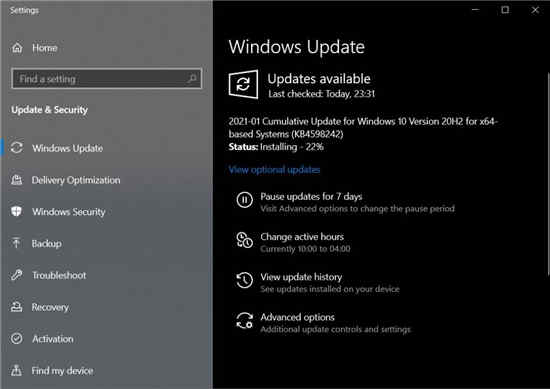 Windows 10 Build 19042.746現(xiàn)在可用，KB4598242下載離線安裝程序