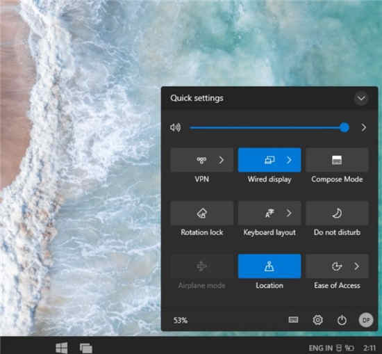 Windows 10X的動手實踐：新操作中心，“開始”菜單等